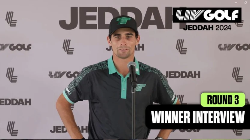 image:  WINNER INTERVIEW: NIEMANN THE MAN TO BEAT | LIV GOLF JEDDAH