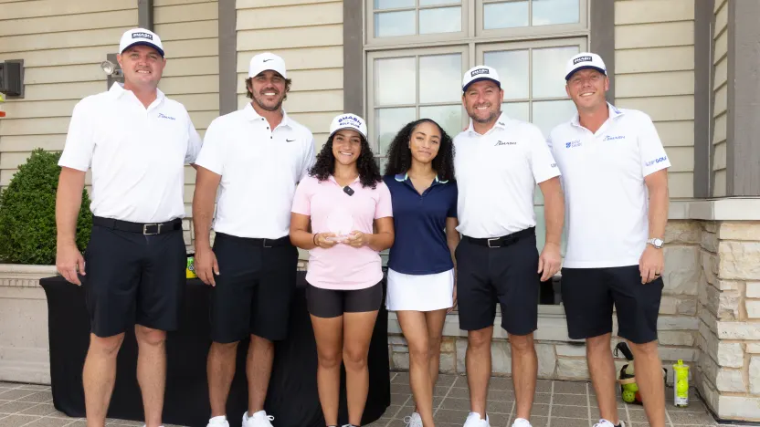Smash GC honors 2025 Smash for Success scholarship winner Morgan Rodriguez at LIV Golf Chicago