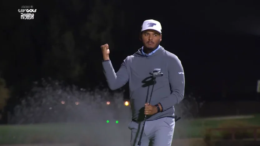Watch: 50 ft Putt from Sebastian Munoz