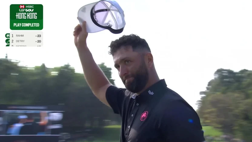 Watch: Jon Rahm's winning putt