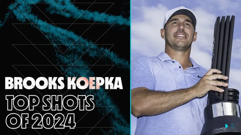Best Of: Brooks Koepka's Top Shots of 2024