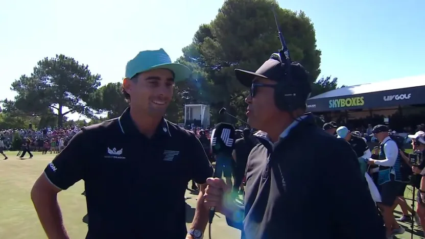 Joaquin Niemann: Post-round winner interview