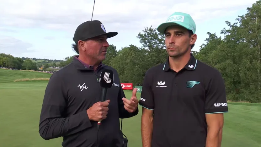 Niemann finds his Happy Gilmore 'Happy Place' at LIV Golf UK
