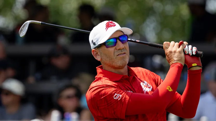 Garcia, DJ lead after Rd. 1 at LIV Golf Chicago; Stinger GC top team