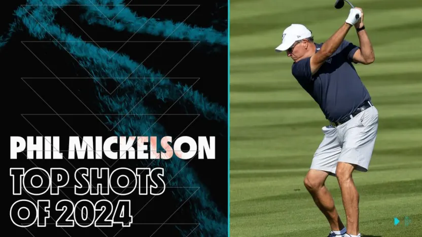 image: Best Of: Phil Mickelson's Top Shots of 2024