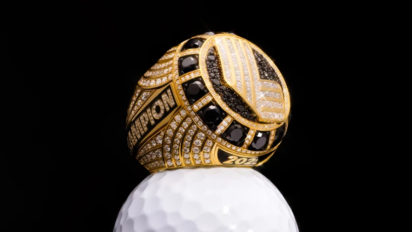 The 2025 LIV Golf Individual Championship Ring. (IFANDCO)