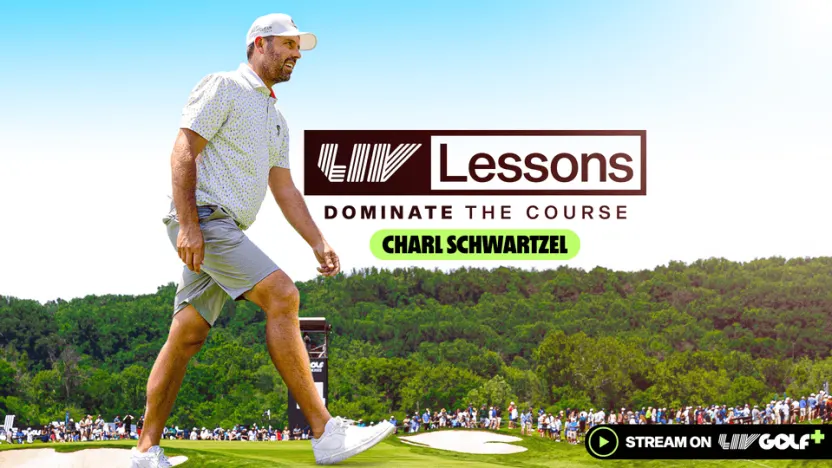 LIV Lessons: Charl Schwartzel Ch. 3 | Pitching Wedge Distance Control