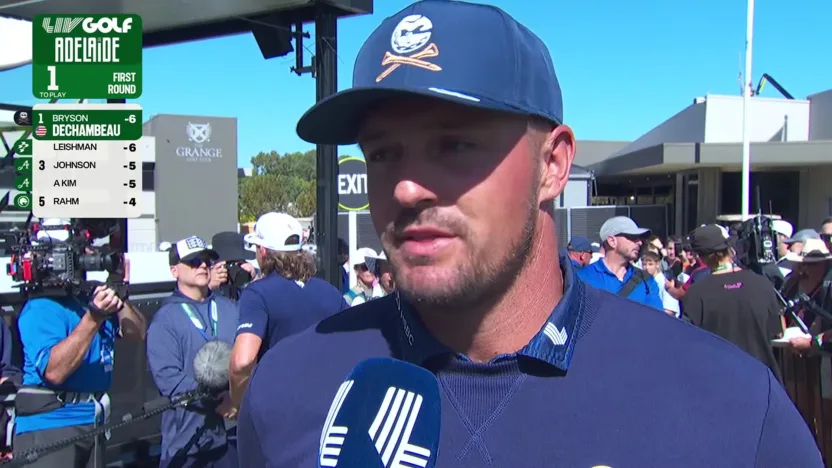 Post Round Interview: Bryson DeChambeau