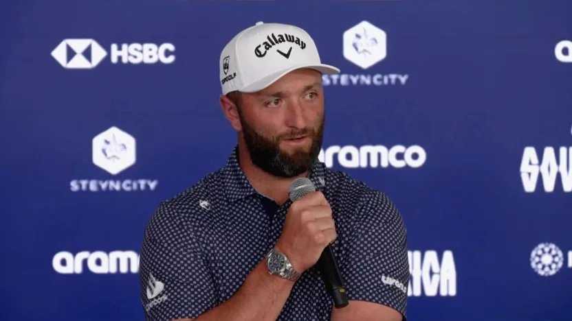 Rahm: 'I'm very happy to be here' on playing in South Africa