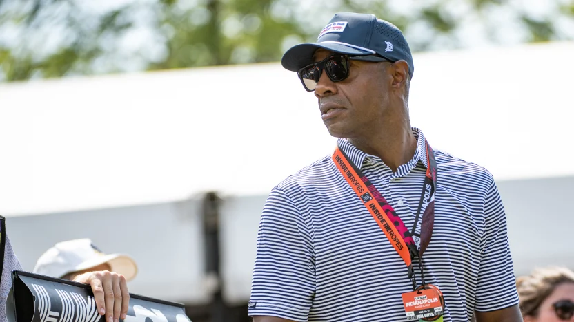 Jay Williams attends LIV Golf Indianapolis 2025