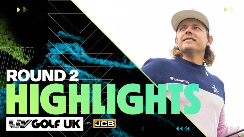 image: Full Highlights: LIV Golf UK by JCB | Round 2 | 2024