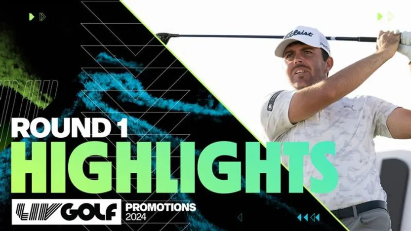 image: Full Highlights: LIV Golf Promotions 2024 | Round 1