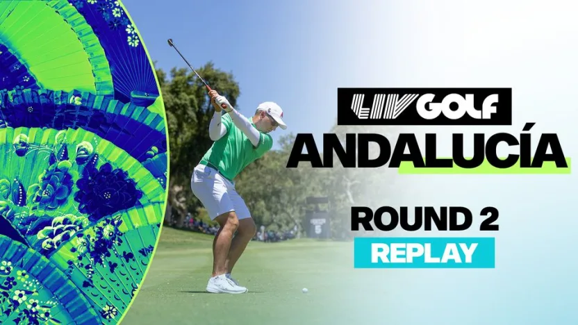 image: REPLAY | LIV GOLF ANDALUCIA | ROUND 2 |JULY 13, 2024