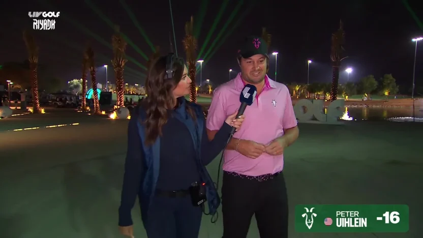 Final round check-in: Peter Uihlein