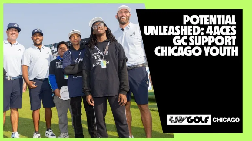 image: Potential Unleashed: 4Aces GC support kids in Chicago