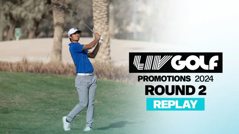 image: Replay | LIV Golf Promotions Riyadh Round 2 | Dec 13, 2024