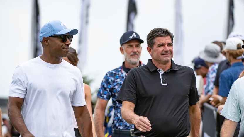 Jay Williams attends LIV Golf Indianapolis 2025. 