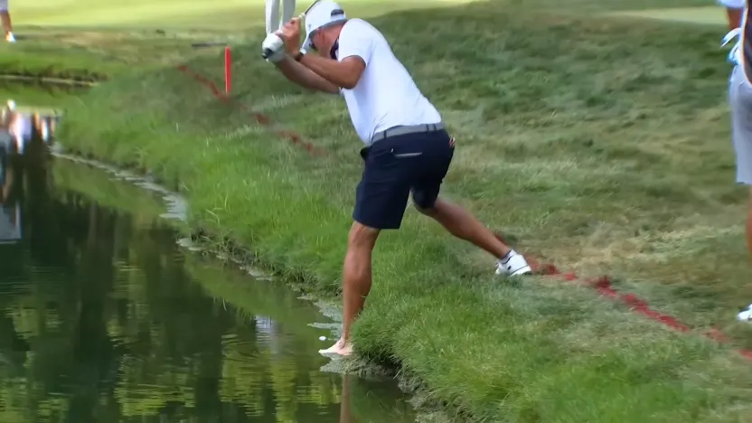 Watch: Shoes off for Lefty!