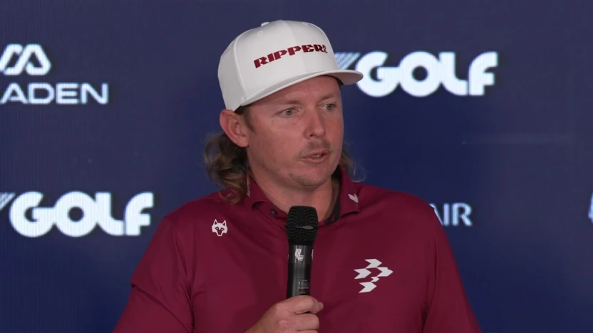 Cam Smith: 'I'm here to stay, I'm here to support LIV'