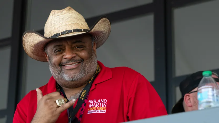  Roland Martin attends LIV Golf Indianapolis 2025. 
