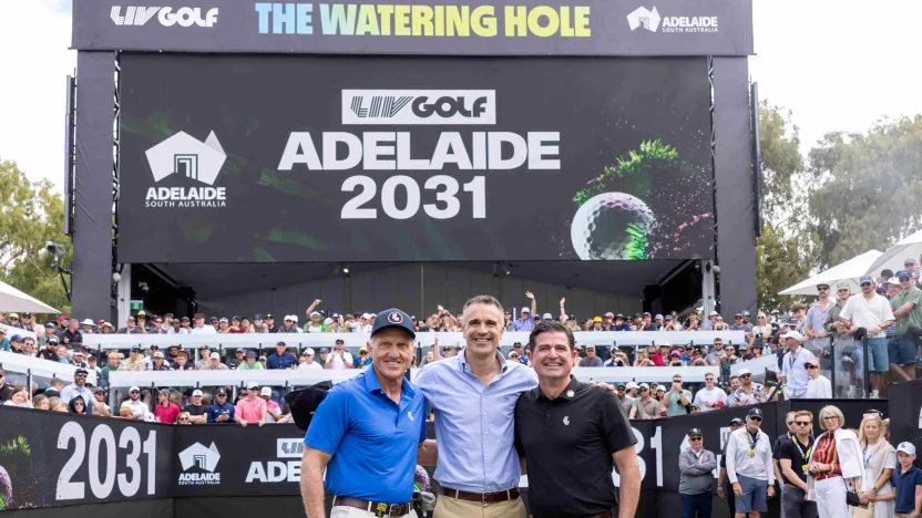 LIV Golf and South Australia Government announce extension for LIV Golf Adelaide through 2031 