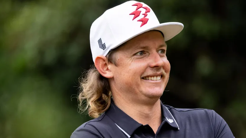 Captain Cameron Smith of Ripper GC seen during the pro-am before LIV Golf Hong Kong at the Hong Kong Golf Club Fanling on Thursday, March 07, 2024 in Fanling, Hong Kong. (Photo by PHOTOGRAPHER NAME/LIV Golf)
