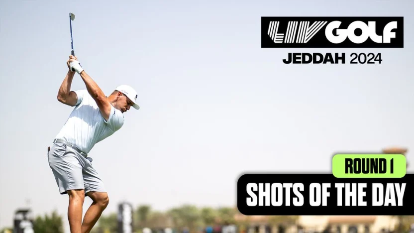 image: SHOTS OF THE DAY: TOP SHOTS FROM THE FIRST ROUND | LIV GOLF JEDDAH