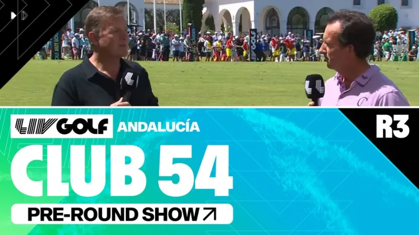 REPLAY | LIV GOLF ANDALUCIA | PRESHOW R3 | JULY 14, 2024