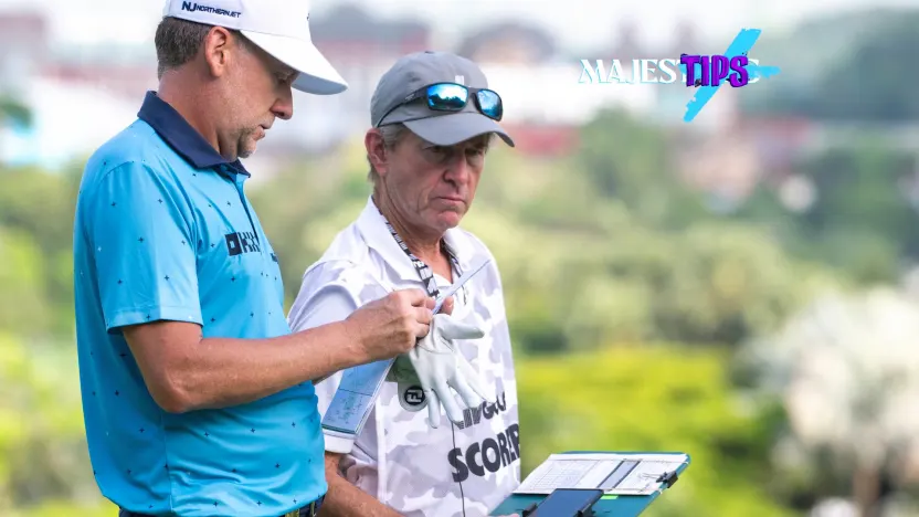 image: MajesTIPS: Ian talks through his yardage book