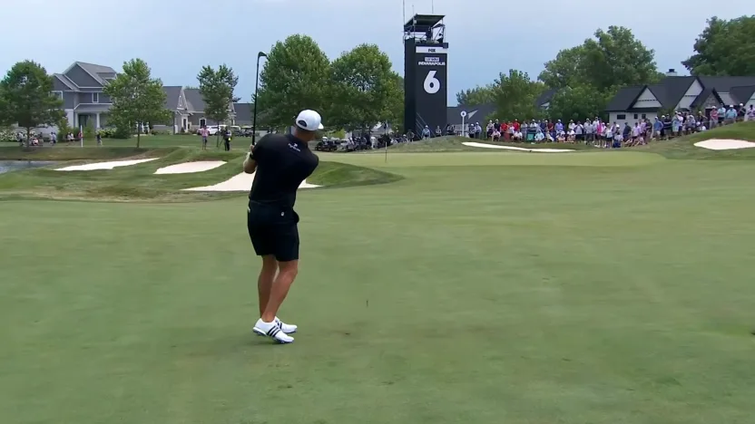 Watch: 6 birdies on Day 2 for DJ