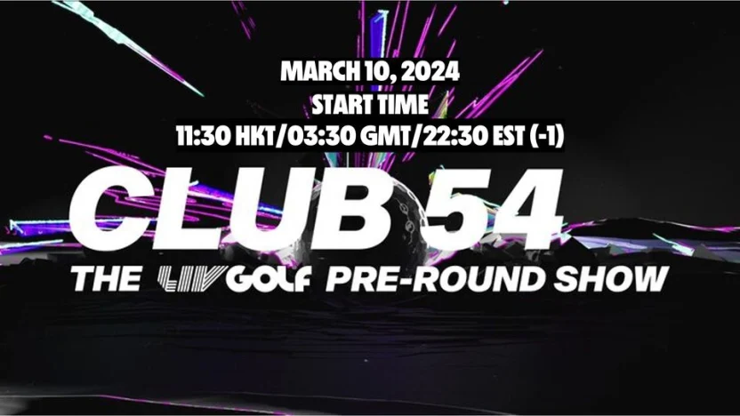 image: REPLAY | LIV GOLF HONG KONG | FINAL ROUND | PRE-ROUND SHOW | Mar 10, 2024