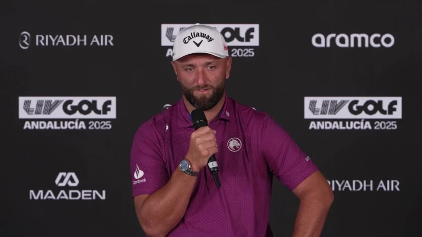 Looking to The Open: Rahm talks success in Northern Ireland