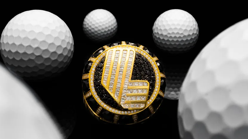 The 2025 LIV Golf Individual Championship Ring. (IFANDCO)