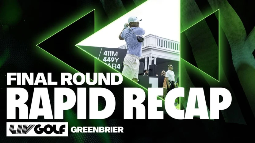 Rapid Recap: Koepka, Smash GC conquer LIV Golf Greenbrier