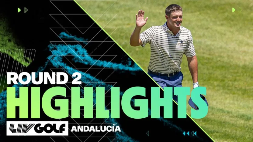 image: Full Highlights: LIV Golf Andalucía | Round 2 | 2024