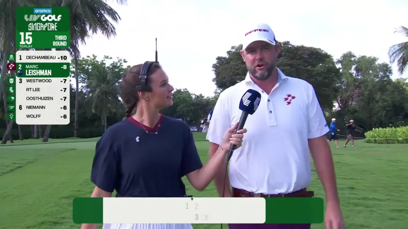 Watch: Marc Leishman on staying focused in Rd. 3