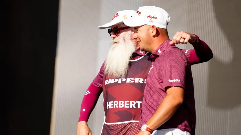 Herbie and Pughy – the inside story on the Rippers’ unique player-caddie partnership 