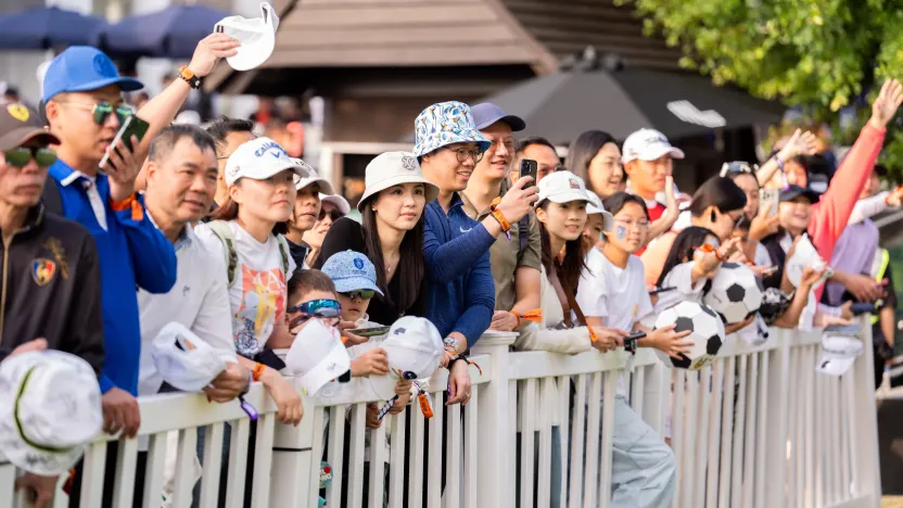 Fans seen after the final round of LIV Golf Hong Kong at Hong Kong Golf Club Fanling on Sunday, March 09, 2025 in Fanling, Hong Kong. (Photo by Mateo Villalba/LIV Golf)