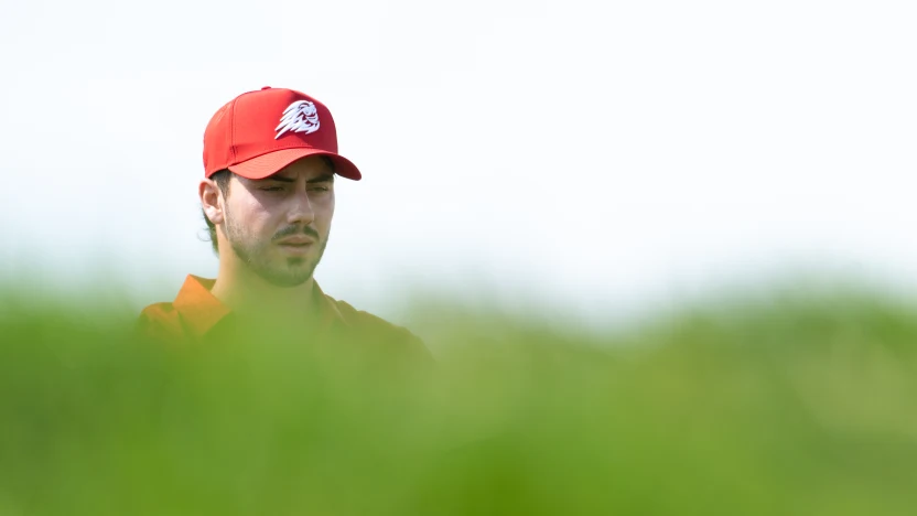 Josele Ballester of Fireballs GC is seen on the fourth tee during the final round of LIV Golf Chicago at Bolingbrook Golf Club on Sunday, August 10, 2025 in Bolingbrook, Illinois. (Photo by Charles Laberge/LIV Golf)