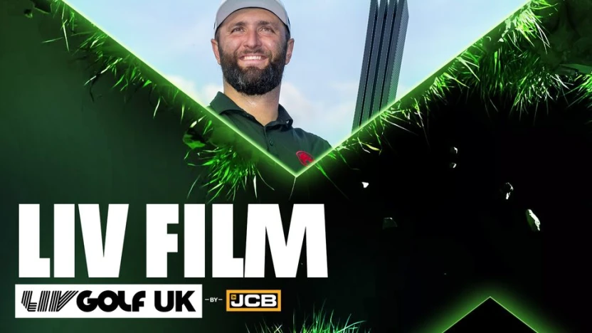 image: LIV Film: Rahm wins first title at LIV Golf UK by JCB