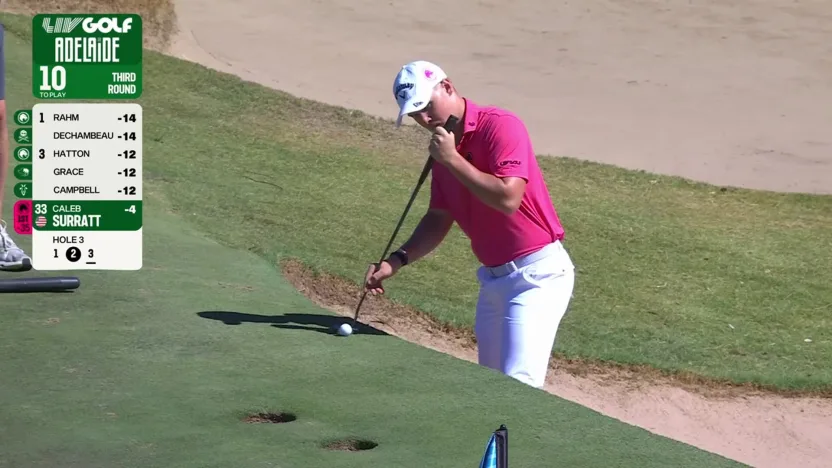 Watch: Caleb Surratt gets creative on 3