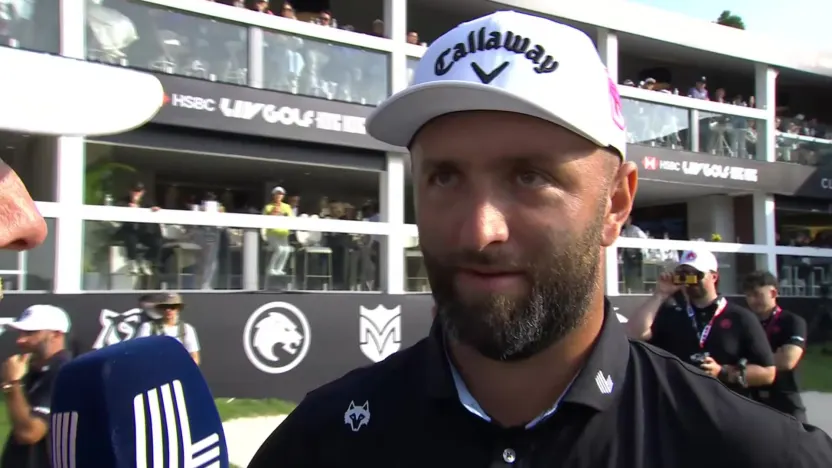 Jon Rahm: 'very relieved' on winning HSBC LIV Golf Hong Kong