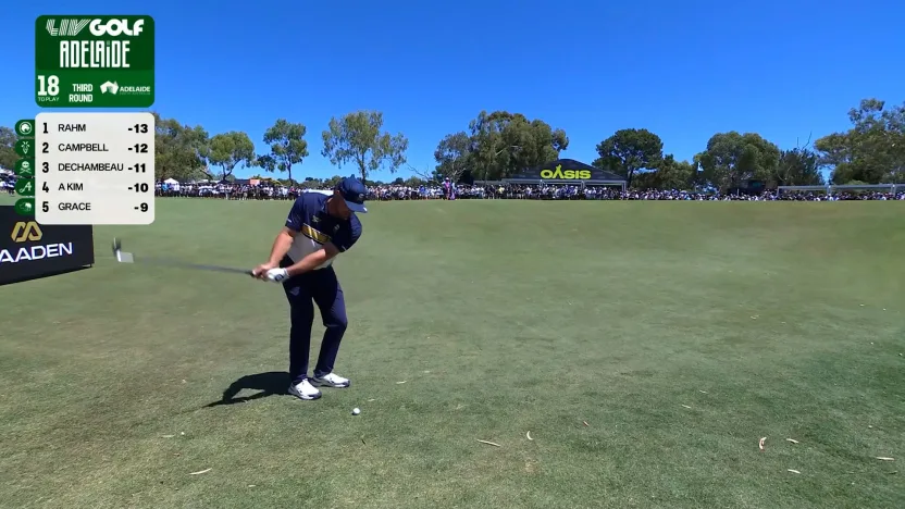 Watch: Unreal par save by Bryson in Rd. 3