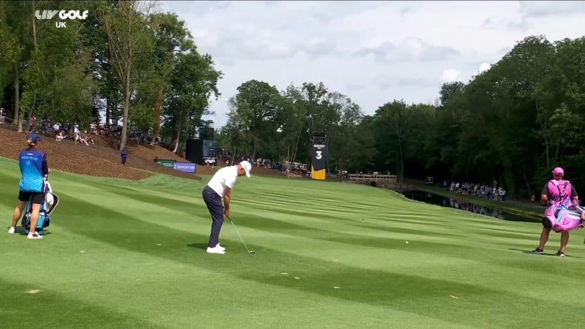 Westy holes out from 115 yards on Day 2!
