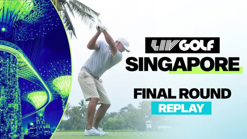 image: REPLAY | LIV GOLF SINGAPORE | ROUND 3 | MAY 05, 2024