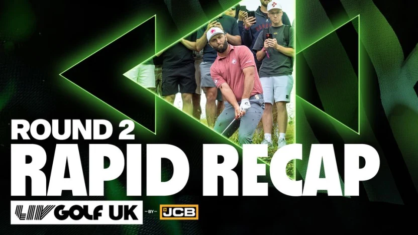 image: Rapid Recap: Action heats up on Day 2 at LIV Golf UK by JCB