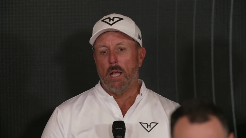 Mickelson shares excitement for championship match up pairings