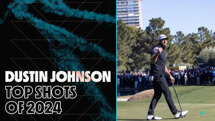 Best Of: Dustin Johnson's Top Shots of 2024