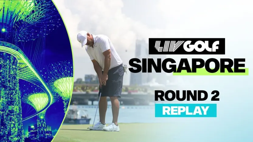 image: REPLAY | LIV GOLF SINGAPORE | ROUND 2 | MAY 04, 2024