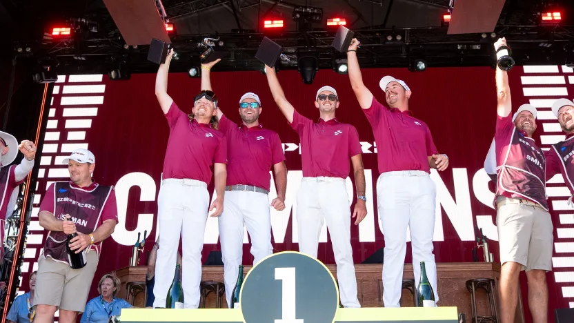 Ripper GC wins team title in front of home crowd at LIV Golf Adelaide